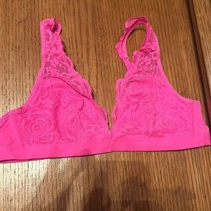 Pink Bralette Neon Pink in Color s/p euc